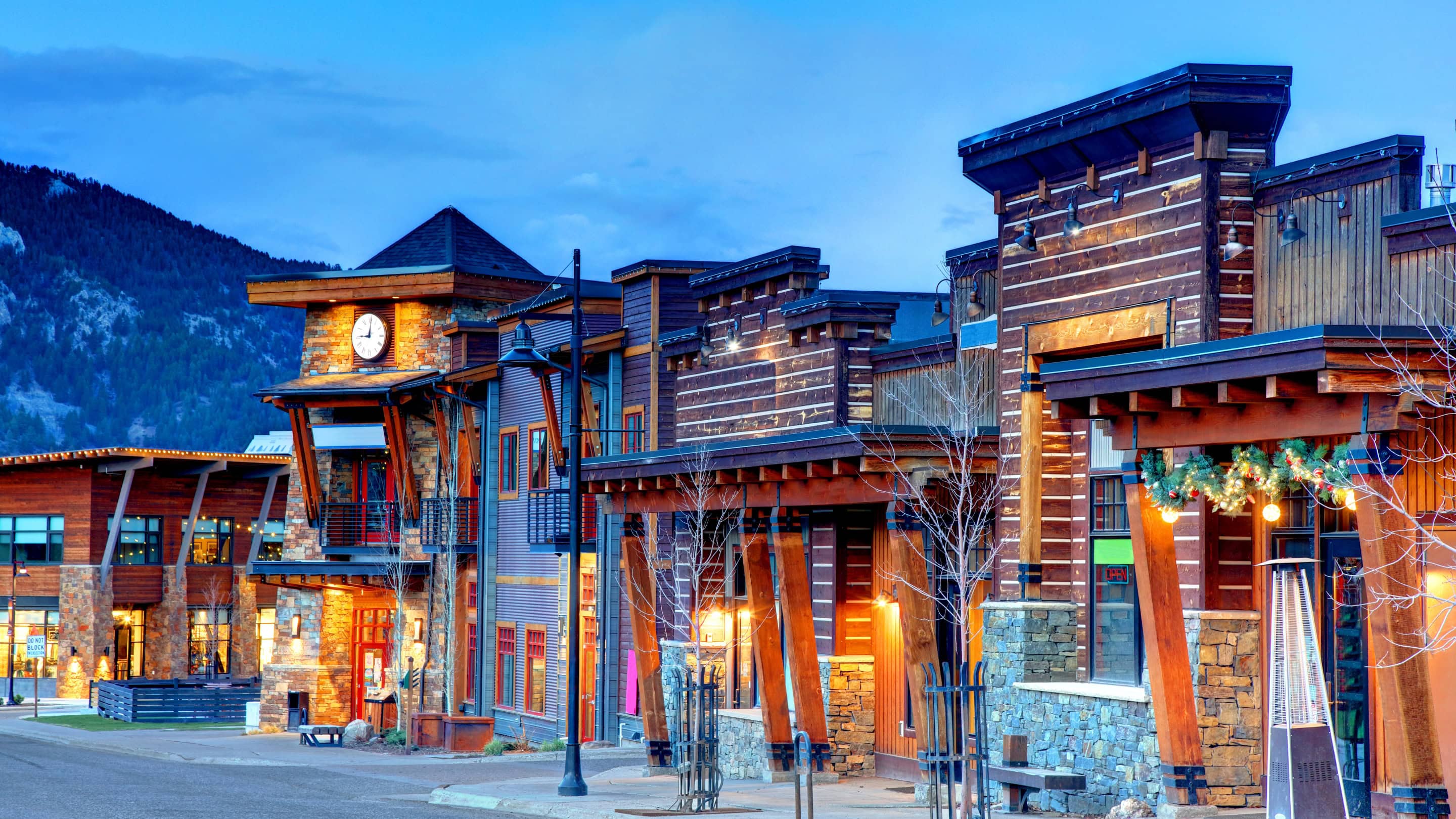 Downtown Big Sky, Montana